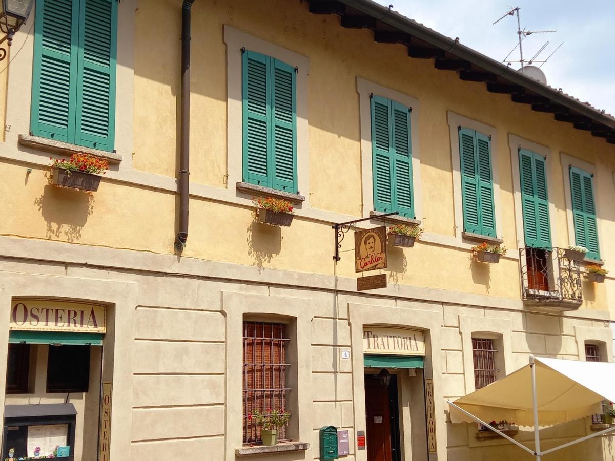 Carlito'S Trattoria Con Alloggio Vertemate Eksteriør bilde